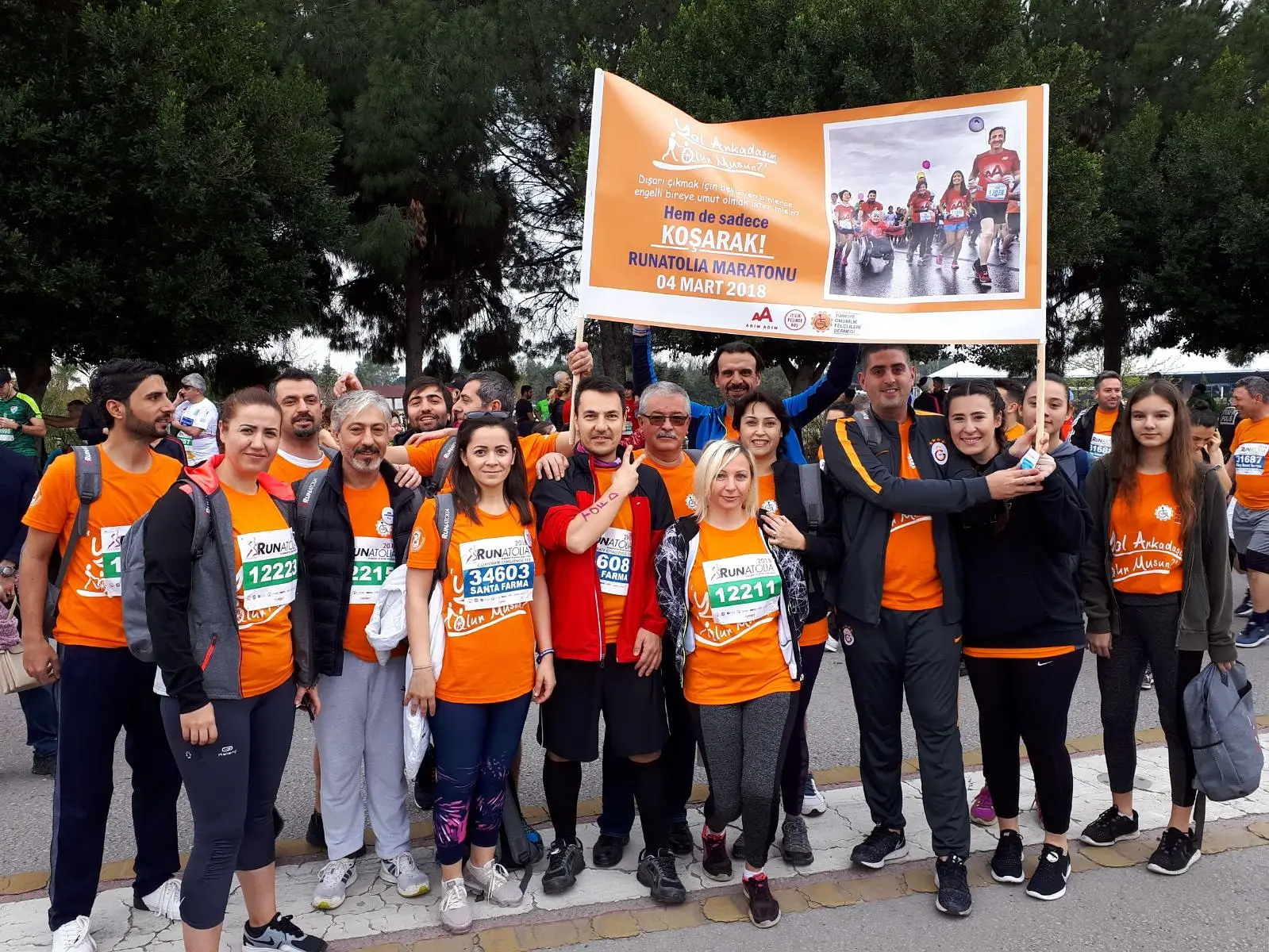 Santa Farma, Runatolia 2018'de TOFD İçin Koştu