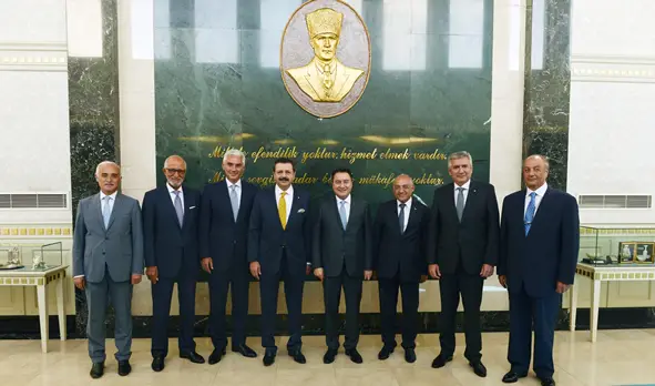 Başbakan Yard. Ali Babacan B20 Türkiye Yürütme Kurulunu kabul etti.