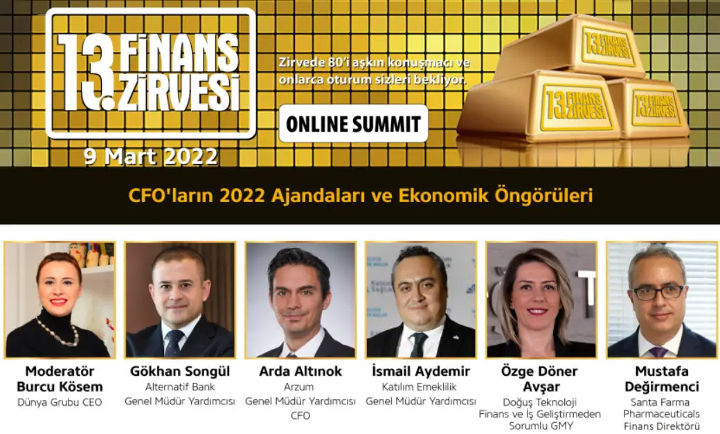 Santa Farma Finans Direktörü 13. Finans Zirvesine Konuk Oldu