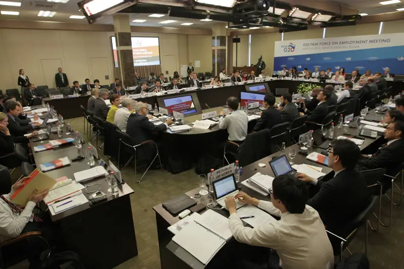 “G20 İstihdam Görev Gücü” Toplantısında Dünya İşverenlerini Sn. Erol Kiresepi Temsil Etti