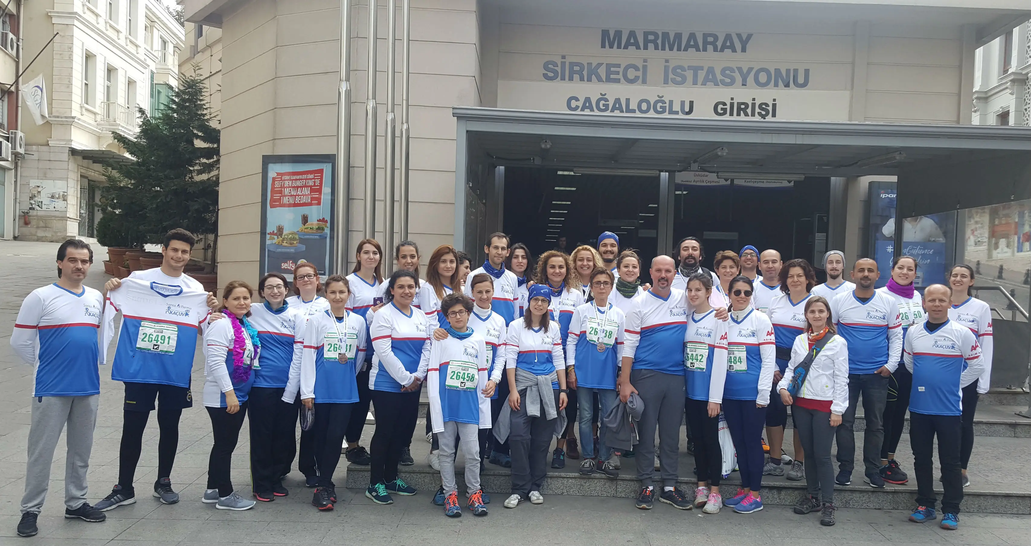 Santa Farma 39. Vodafone İstanbul Maratonu'nda Bağış Şampiyonu Oldu