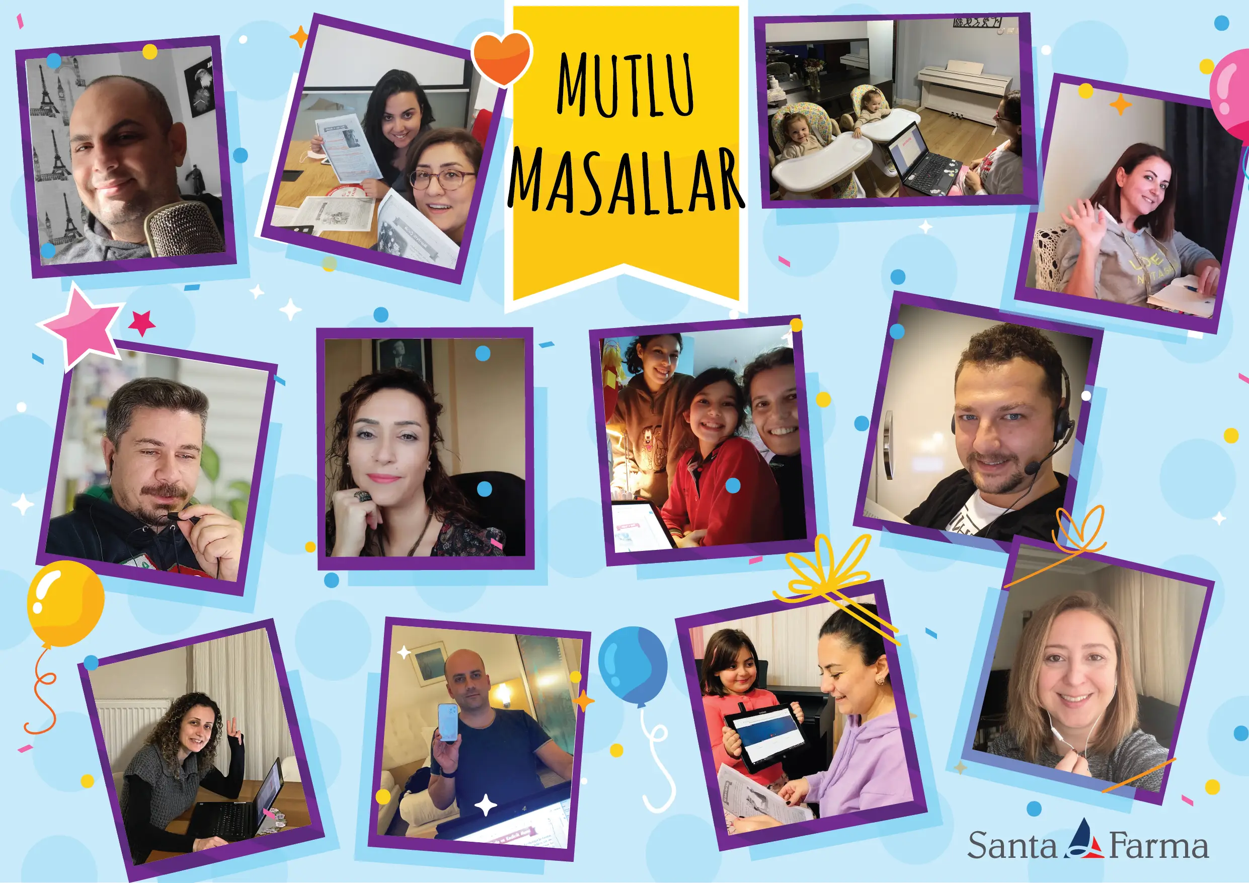 Santa Farma’dan Kanser Tedavisi Gören Çocuklara Mutlu Masallarla Destek