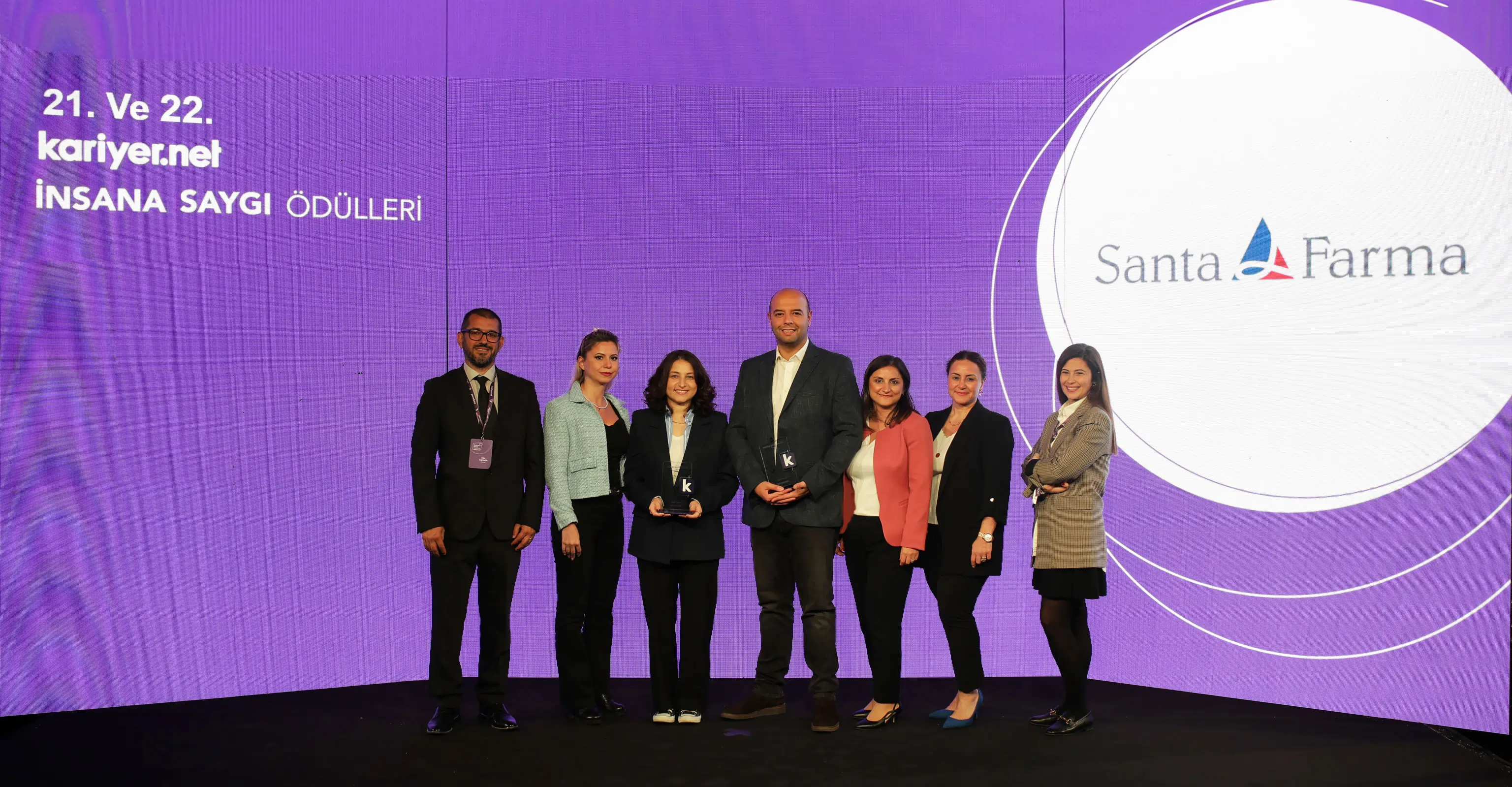 Our Company Receives Two Awards at Kariyer.net’s "respect for Human Awards"