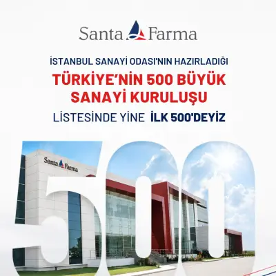 İstanbul Sanayi Odası'nın Hazırladığı "Türkiye'nin 500 Büyük Sanayi Kuruluşu" Listesinde Yine İlk 500'deyiz