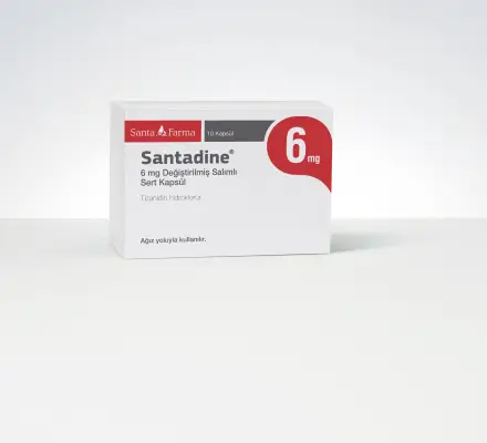 SANTADİNE® 6 mg Değiştirilmiş Salımlı Sert Kapsül
