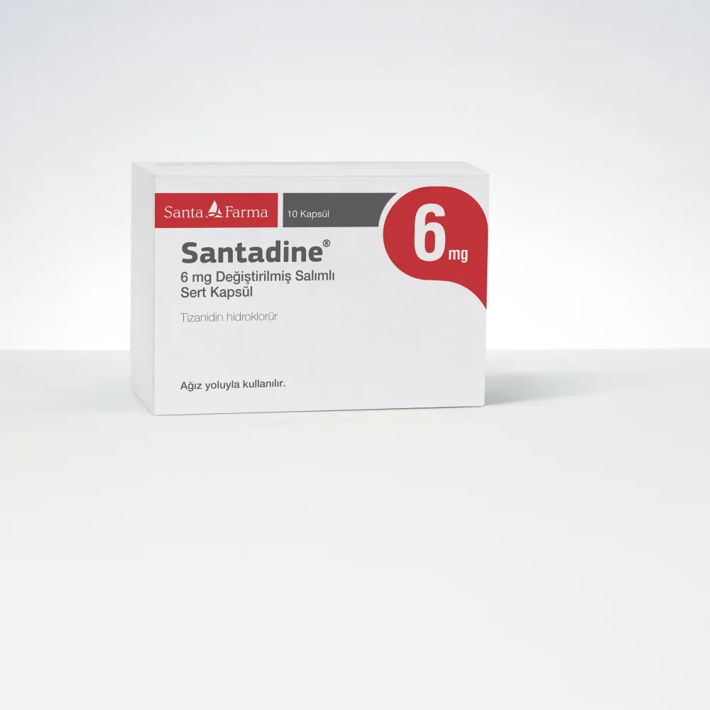 SANTADİNE® 6 mg Değiştirilmiş Salımlı Sert Kapsül