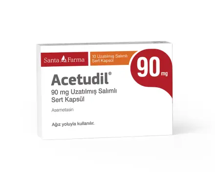 Acetudil 90 mg Kapsül