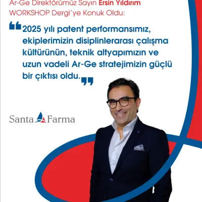 Ar-Ge Direktörümüz Sayın Ersin Yıldırım WORKSHOP Dergisi’ne Konuk Oldu