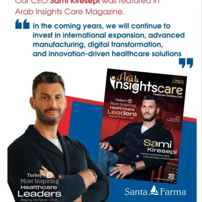 Our CEO Sami Kiresepi was Featured in Arab Insights Care Magazine
