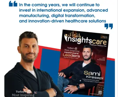 Our CEO Sami Kiresepi was Featured in Arab Insights Care Magazine