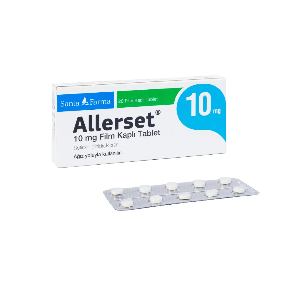 Allerset 10 mg Film Tablet