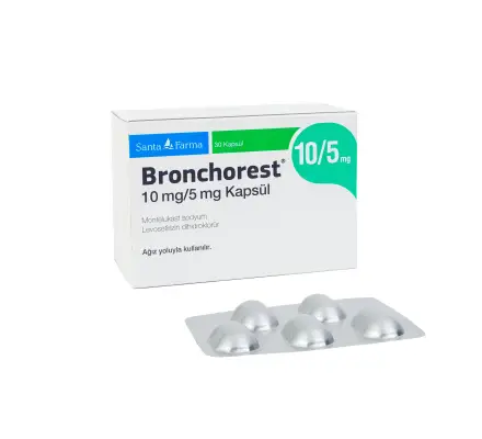 Bronchorest 10 mg/5 mg Kapsül