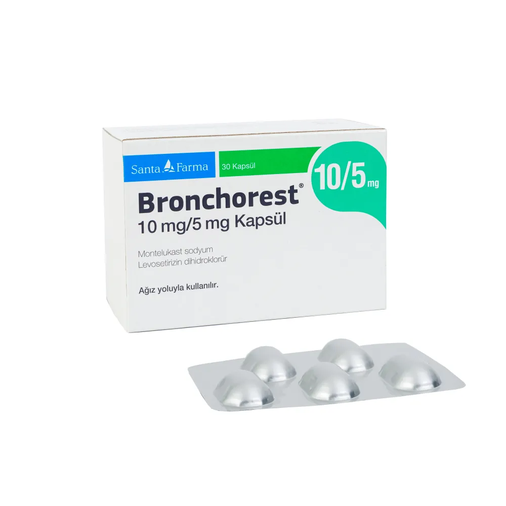 Bronchorest 10 mg/5 mg Kapsül