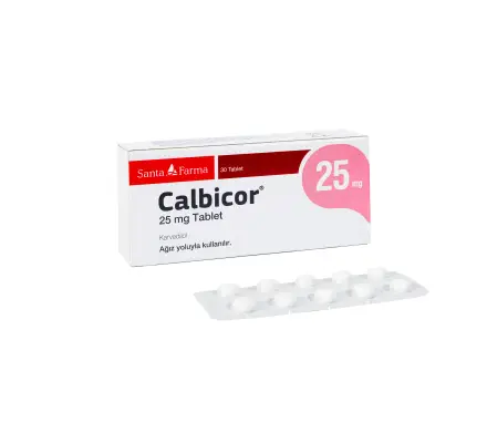 Calbicor 25 mg Tablet