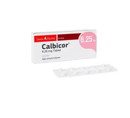 Calbicor 6,25 mg Tablet