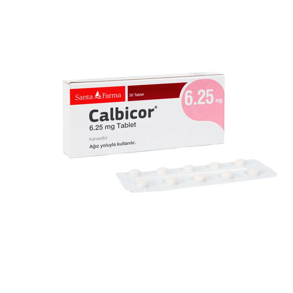 Calbicor 6,25 mg Tablet