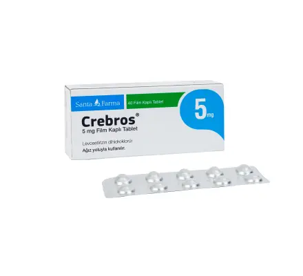 Crebros 5 mg Film Kaplı Tablet