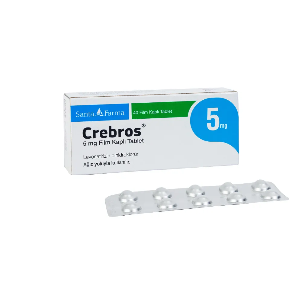 Crebros 5 mg Film Kaplı Tablet