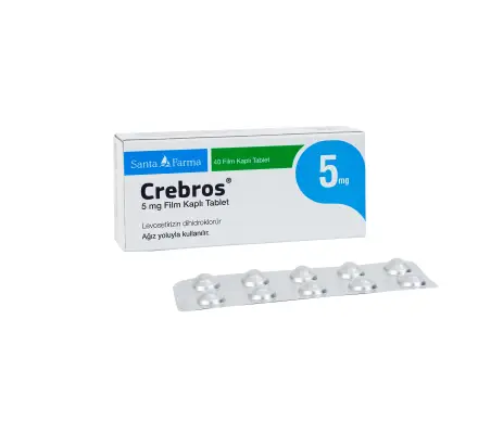 Crebros 5 mg Film Kaplı Tablet