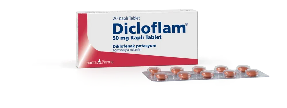 Dicloflam Kaplı Tablet