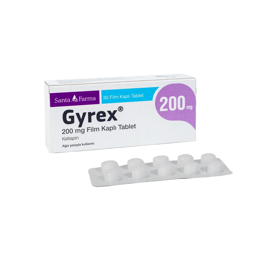 Gyrex 200 mg Film Tablet