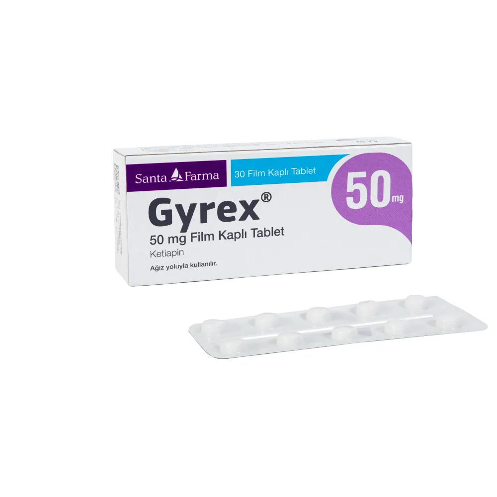 Gyrex 50 mg Film Tablet