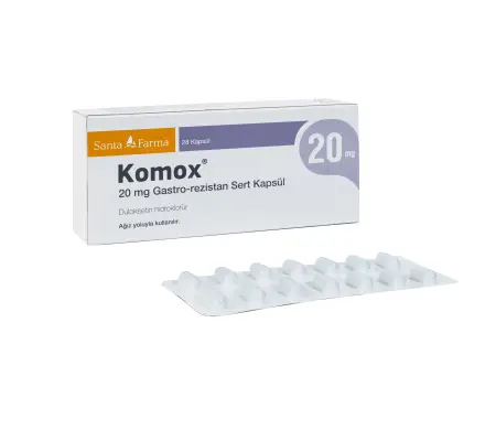 Komox 20 mg Kapsül