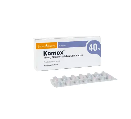 Komox 40 mg Kapsül