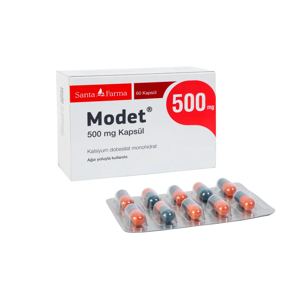 Modet 500 mg Kapsül