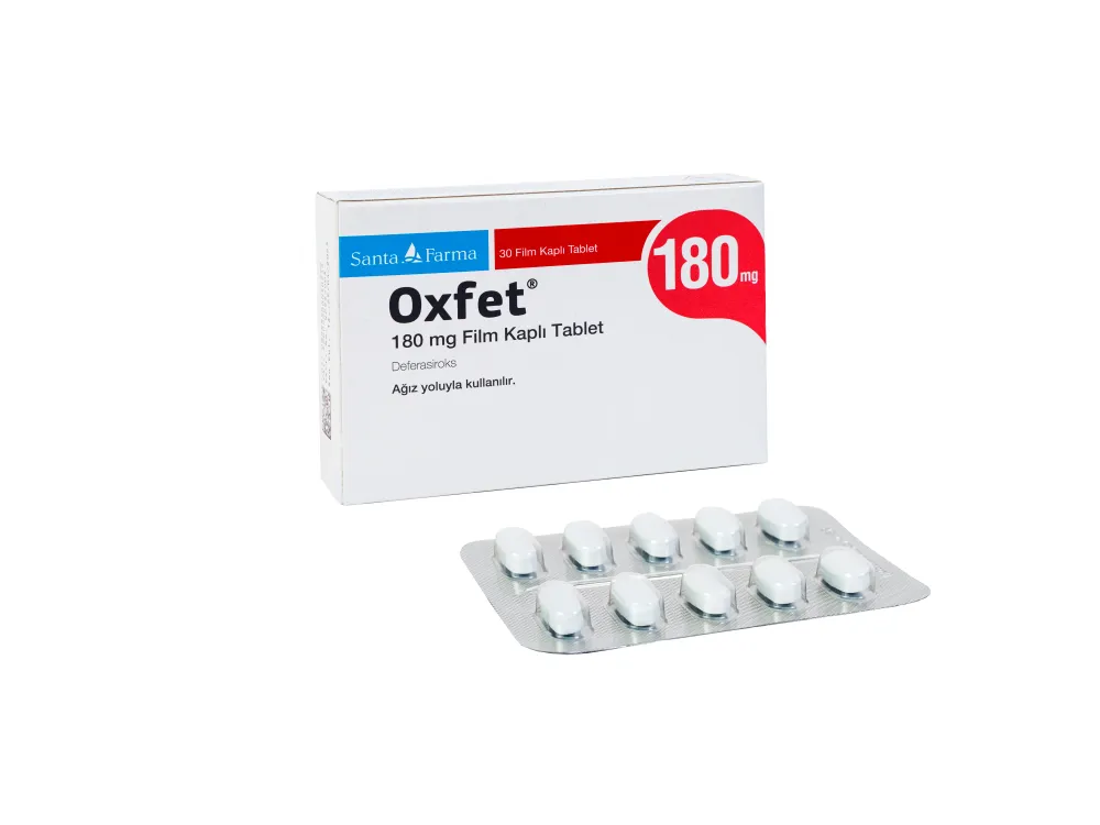 OXFET 180 mg film kaplı tablet