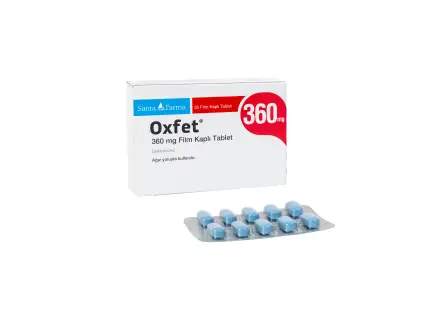 OXFET 360 mg film kaplı tablet