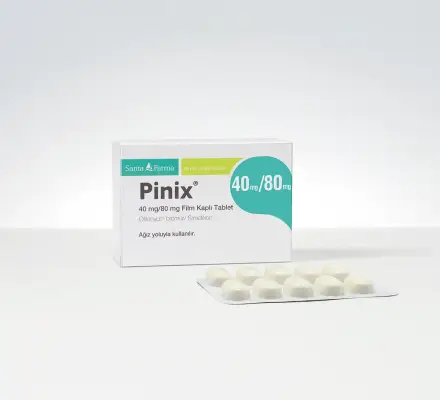 PİNİX 40 mg/80 mg Film Kaplı Tablet