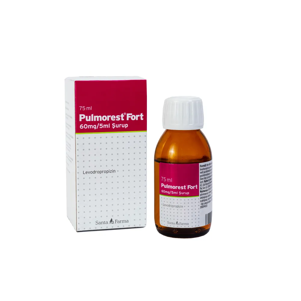 Pulmorest Fort 60 mg/5 ml Şurup