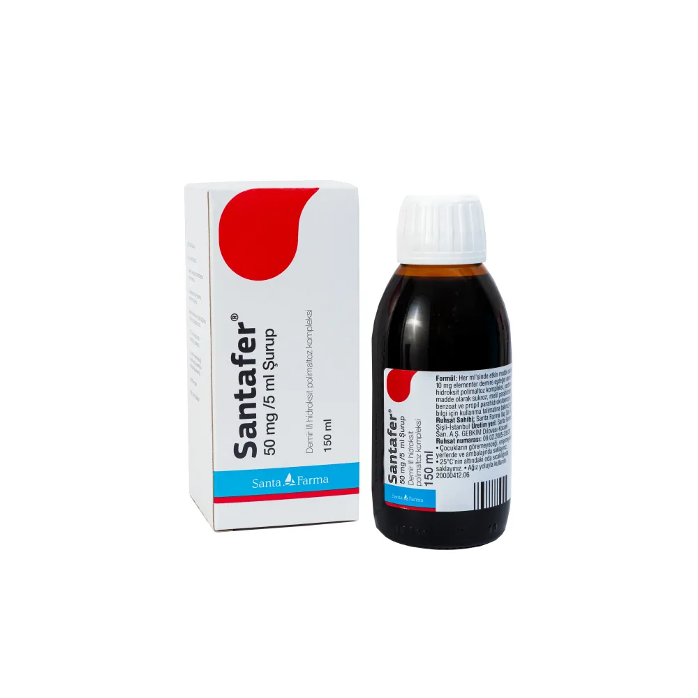SANTAFER 50 mg/5 ml şurup