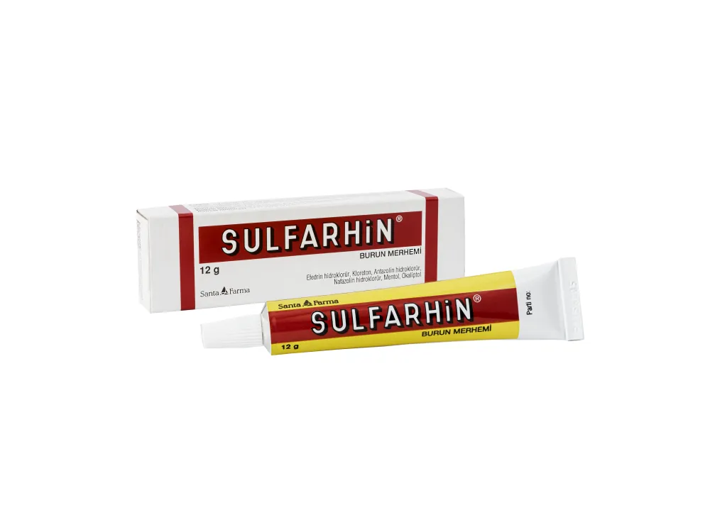 Sulfarhin Burun Pomadı
