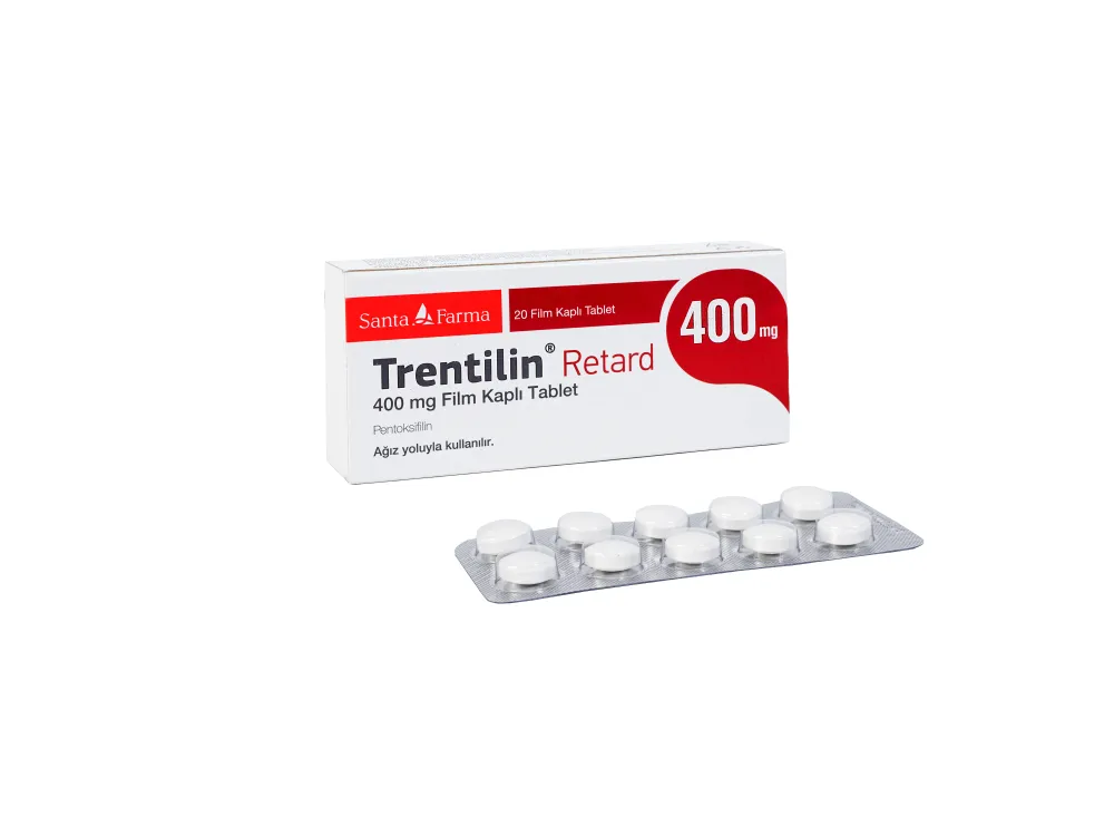 Trentilin 400 mg Retard Film Tablet
