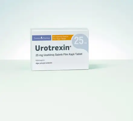 Urotrexin 25 mg Uzatılmış Salımlı Film Kaplı Tablet